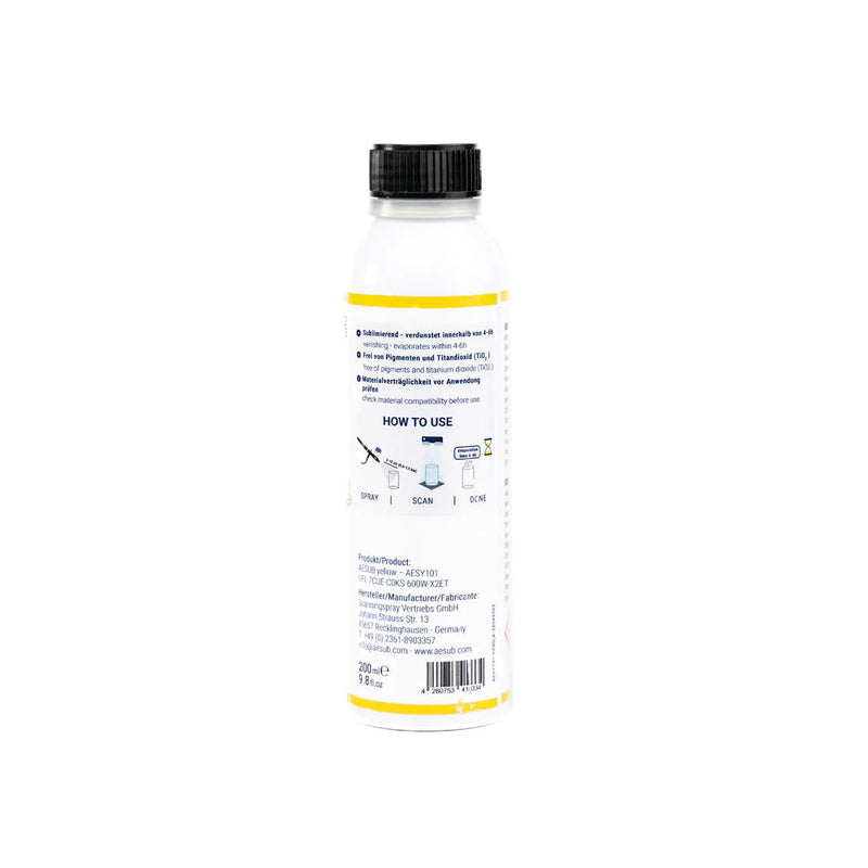 AESUB Yellow - Air Brush Solution - 200 ml