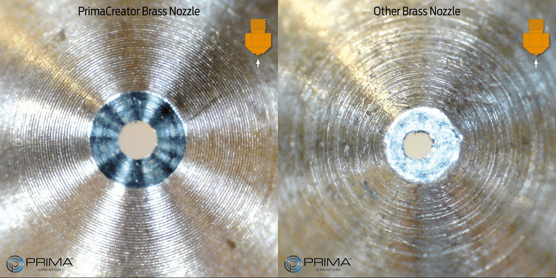PrimaCreator Volcano Compatible Brass Nozzle 0,6 mm - 1,75 mm - 1 pcs