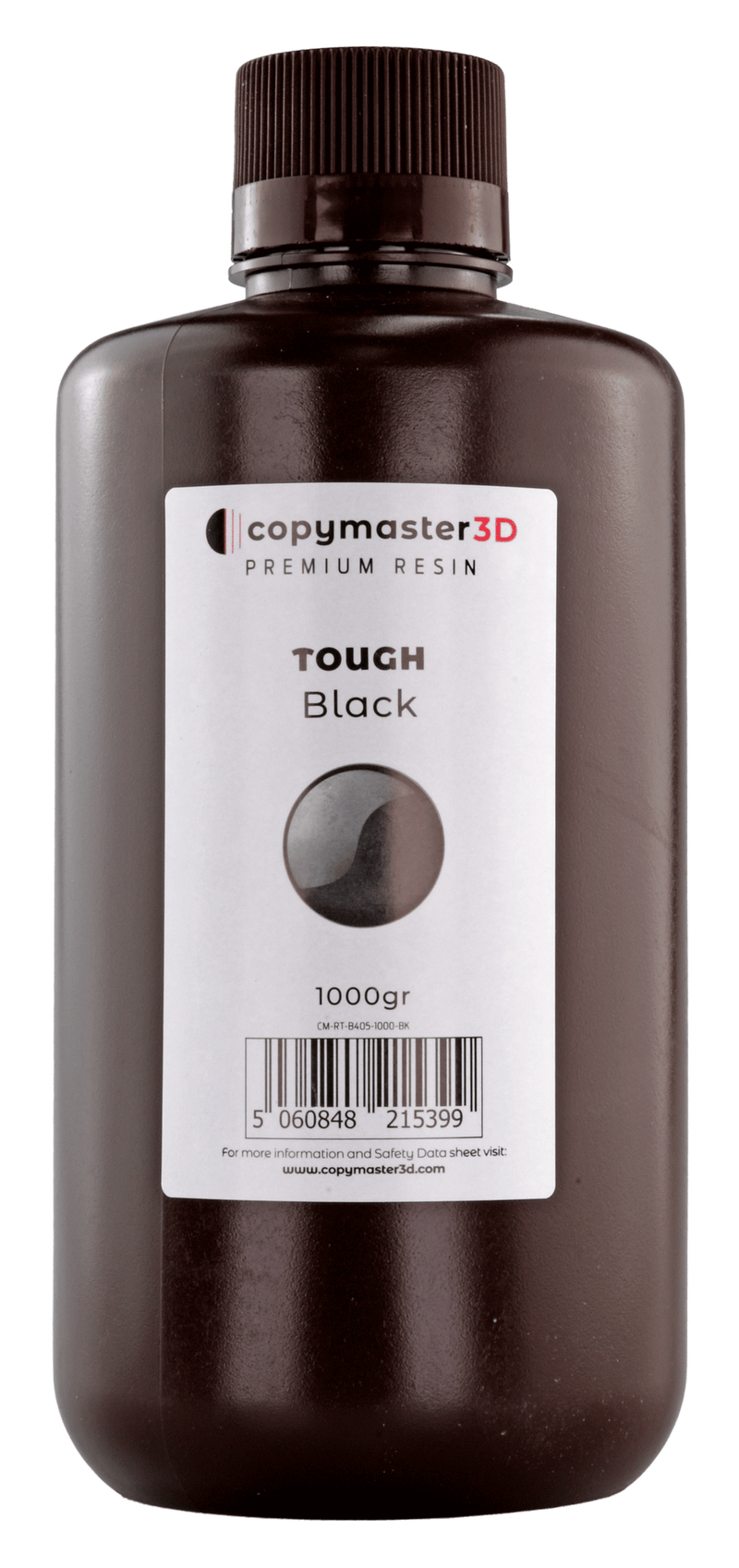 Copymaster3D Tough UV Resin - 1000 ml - Black
