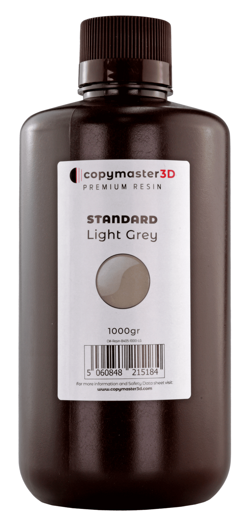 Copymaster3D Standard UV Resin - 1000 ml - Light Grey