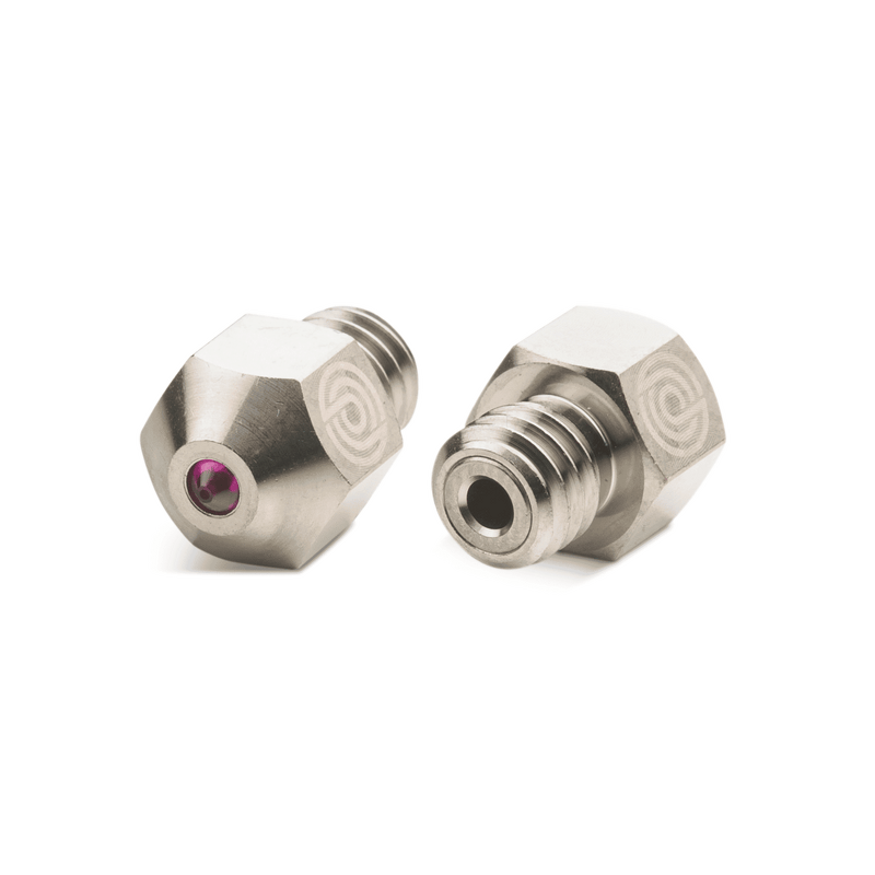 MK8 Nickel Plated Copper Nozzle with Ruby 0,4 mm - 1 pcs