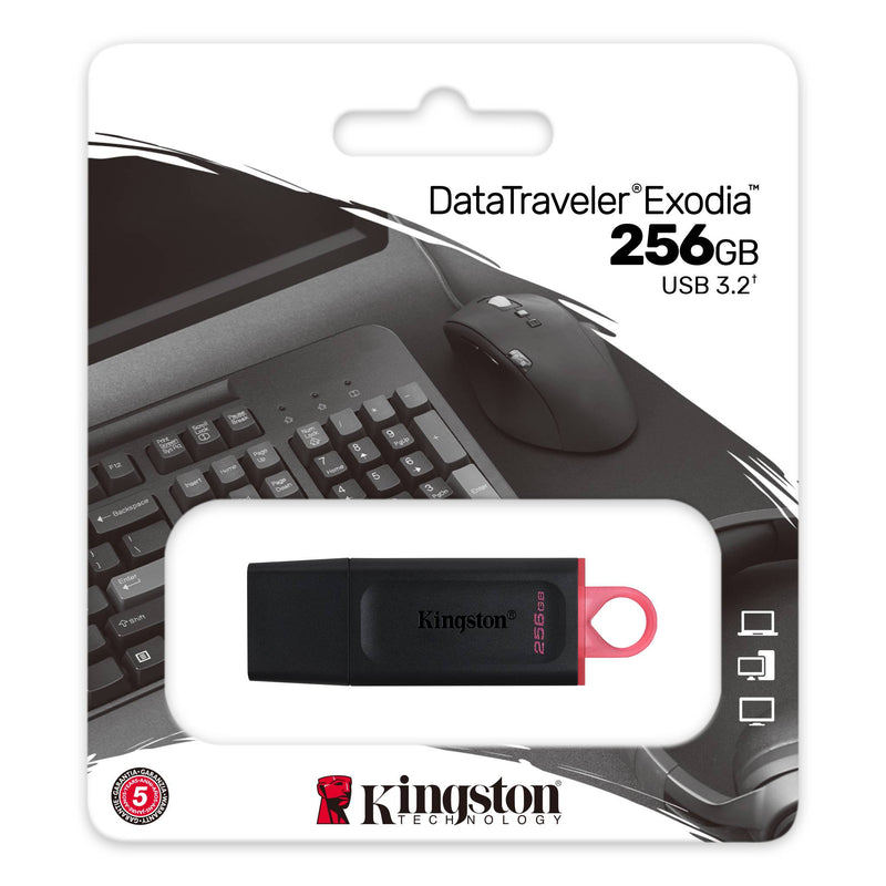 Kingston DataTraveler Exodia USB Flash Drive - 256 GB
