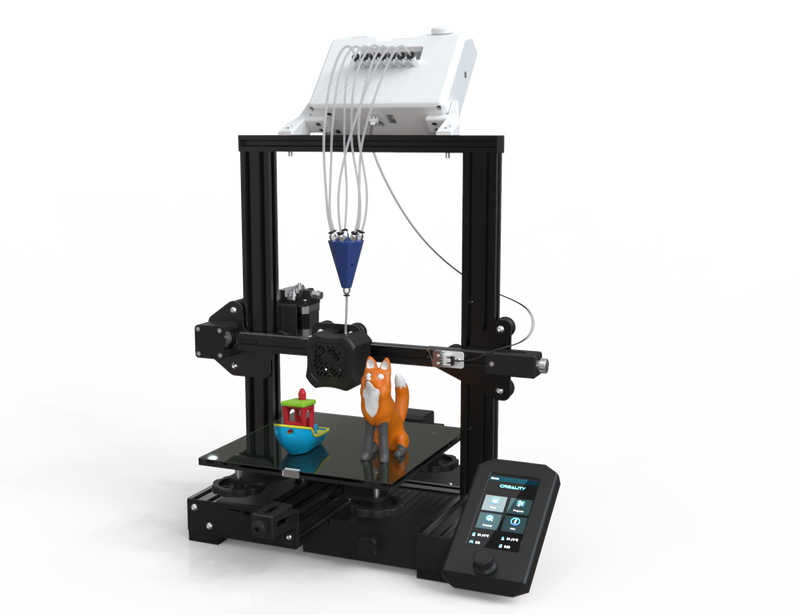 Co Print Multi-Filament 3D Printing Module