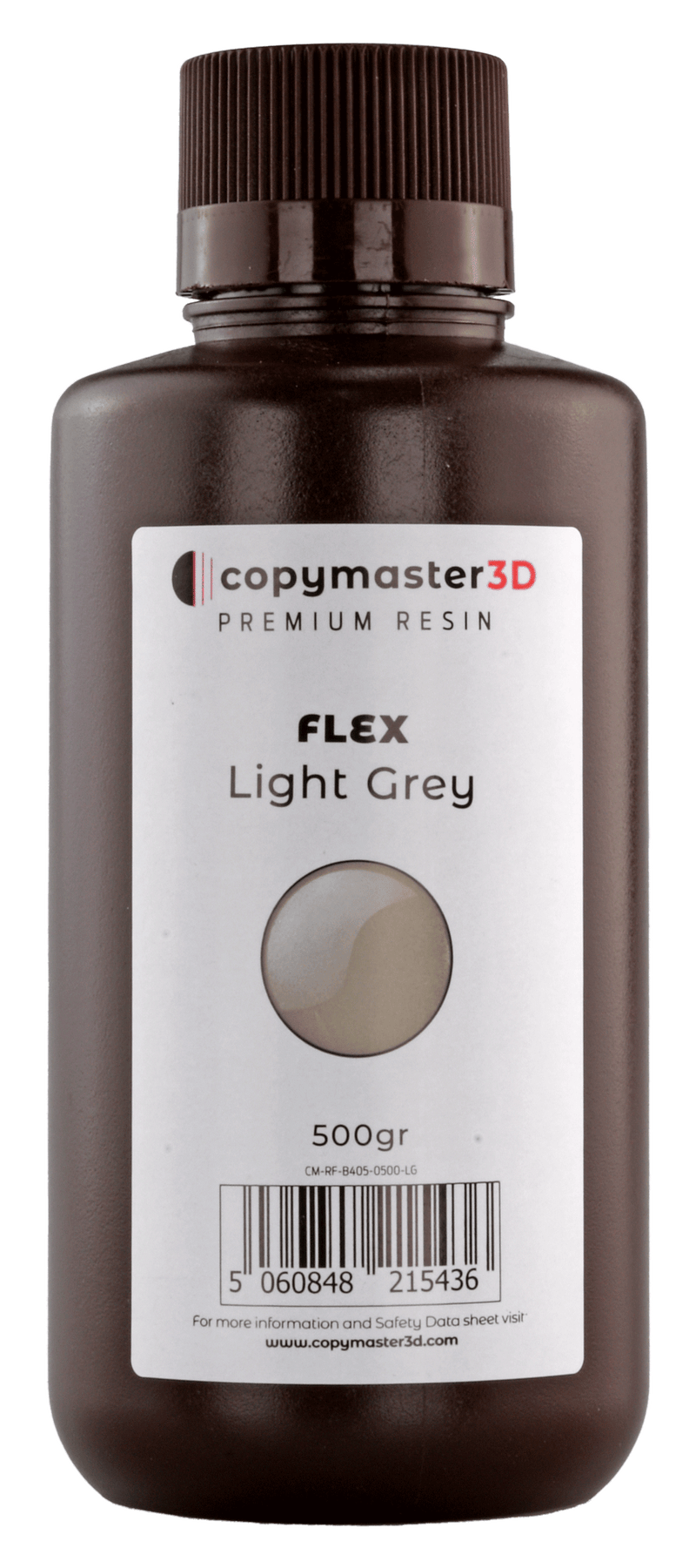 Copymaster3D Flex UV Resin - 500 ml - Light Grey
