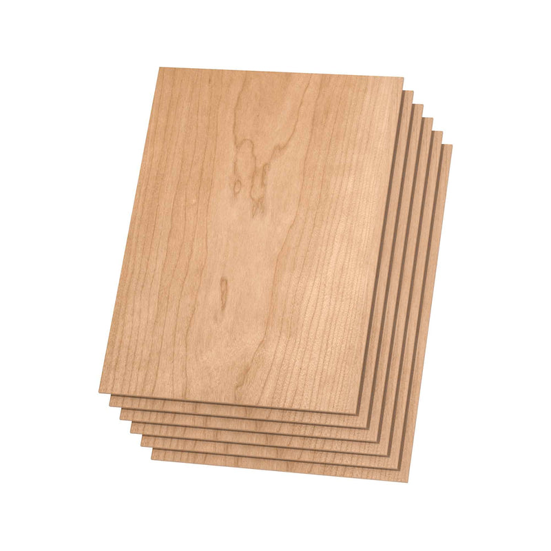 xTool 3 mm Cherry Plywood (6-Pack)