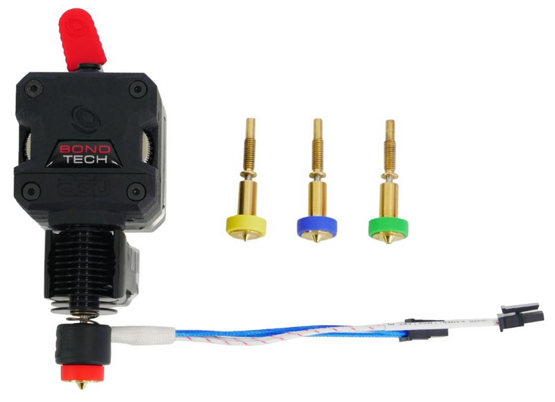 E3D Revo™ LGX Extruder - 24V - Fully Loaded Nozzle Kit