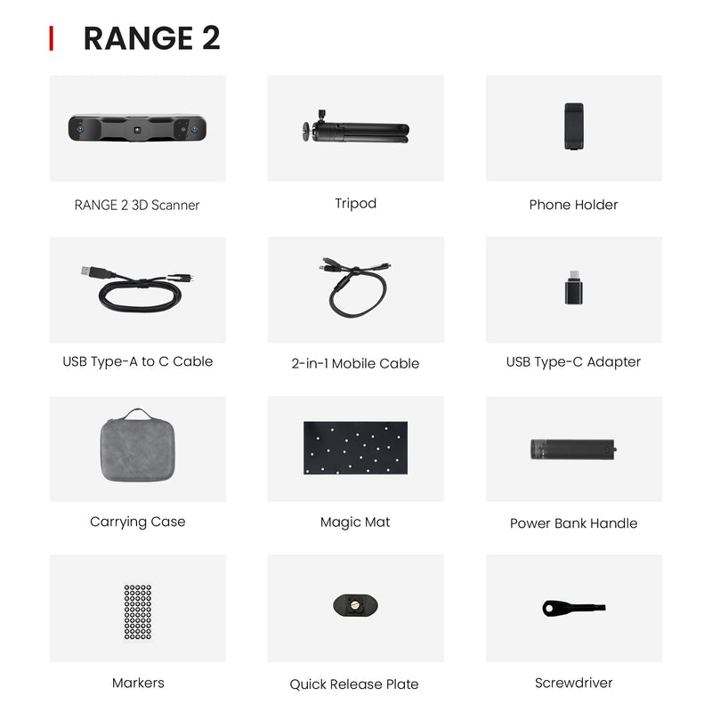 Revopoint Range 2 3D Scanner