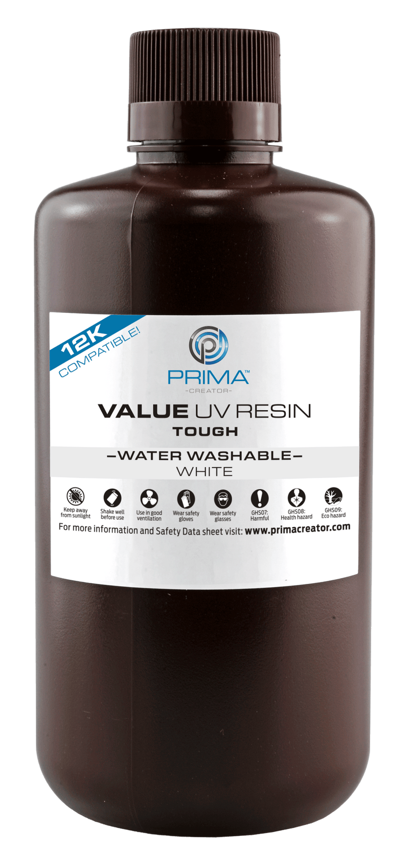 PrimaCreator Value Tough (ABS Like) Water Washable UV Resin - 1000 ml