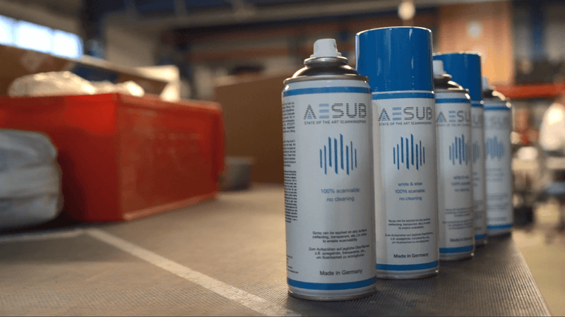 AESUB Blue - Vanishing Scanning Spray - 400 ml