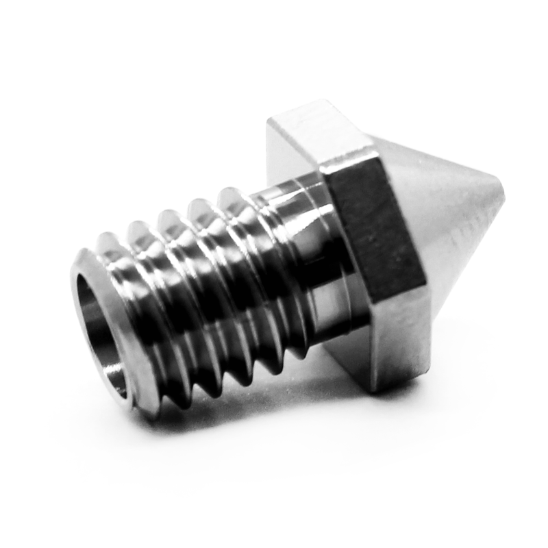 Micro Swiss Brass Plated Wear Resistant Nozzle for Flashforge Creator Pro 3