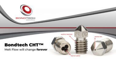 Bondtech CHT® Coated Brass Nozzle 0,6 mm -1 pcs