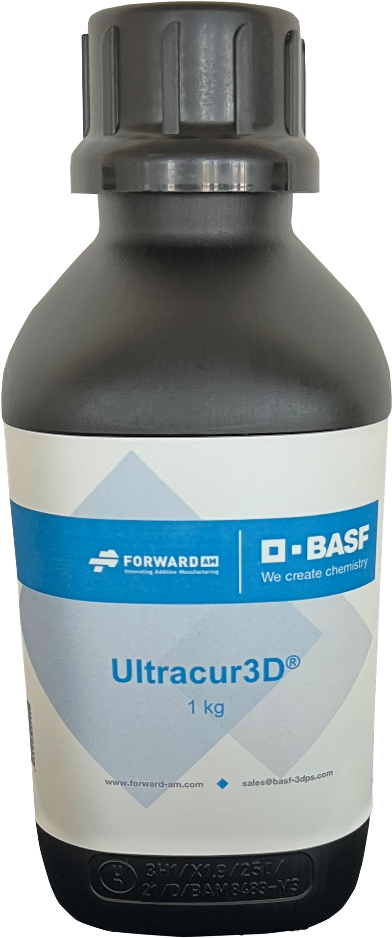 BASF Ultracur3D Flexible UV Resin EL 4000 - 1 kg - Black