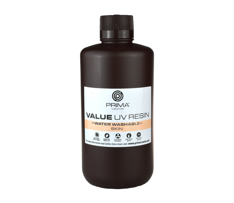PrimaCreator Value Water Washable UV Resin - 1000 ml - Skin