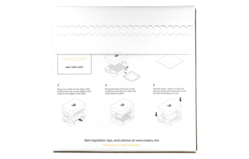 Mayku Resin Sheets (LDPE Sheets) 20 pack of 1.5mm