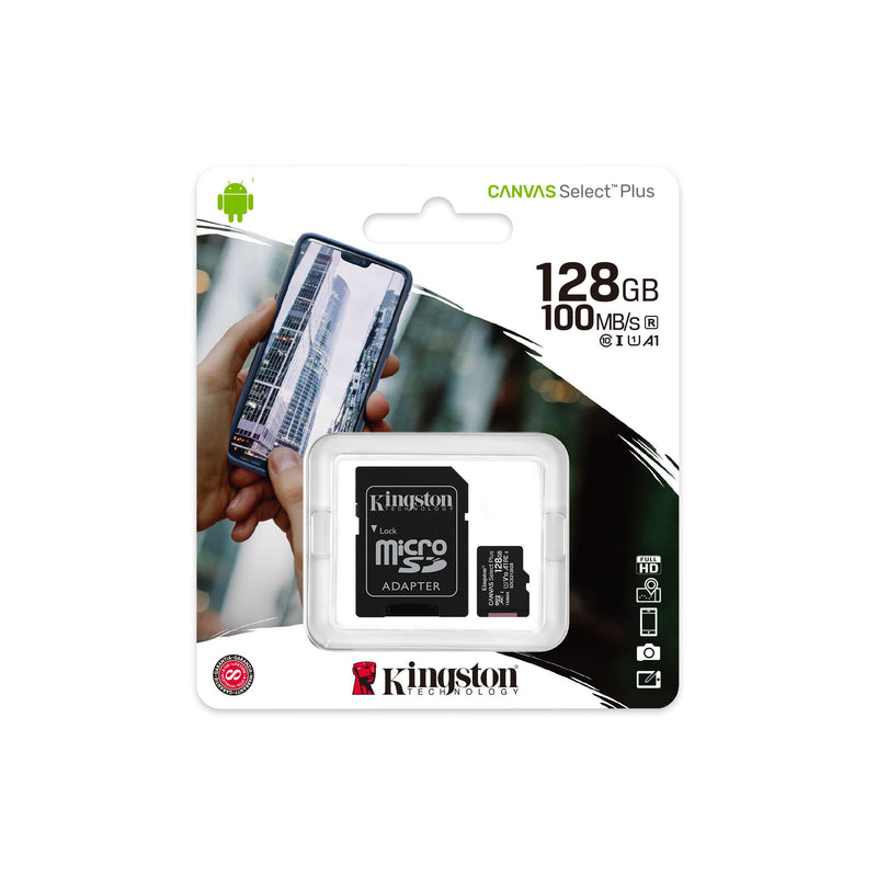 Kingston Canvas Select Plus microSD - 128 GB