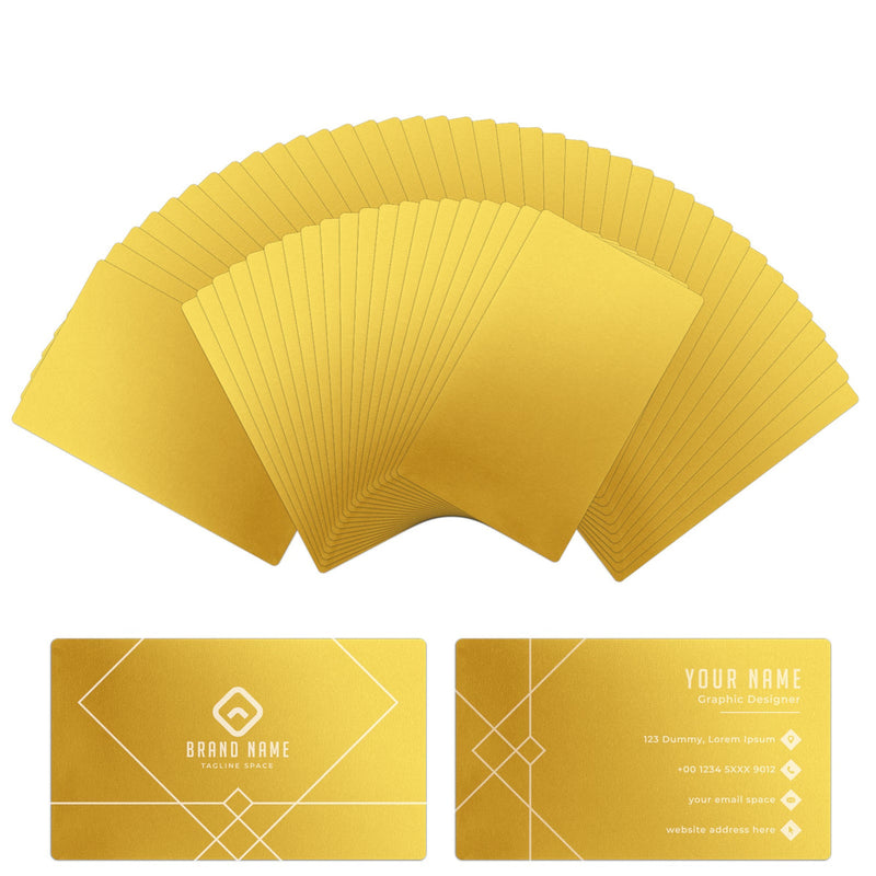 xTool Metal Business Cards - 60pcs
