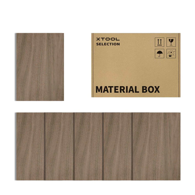 xTool 3 mm Walnut Plywood (6-Pack)