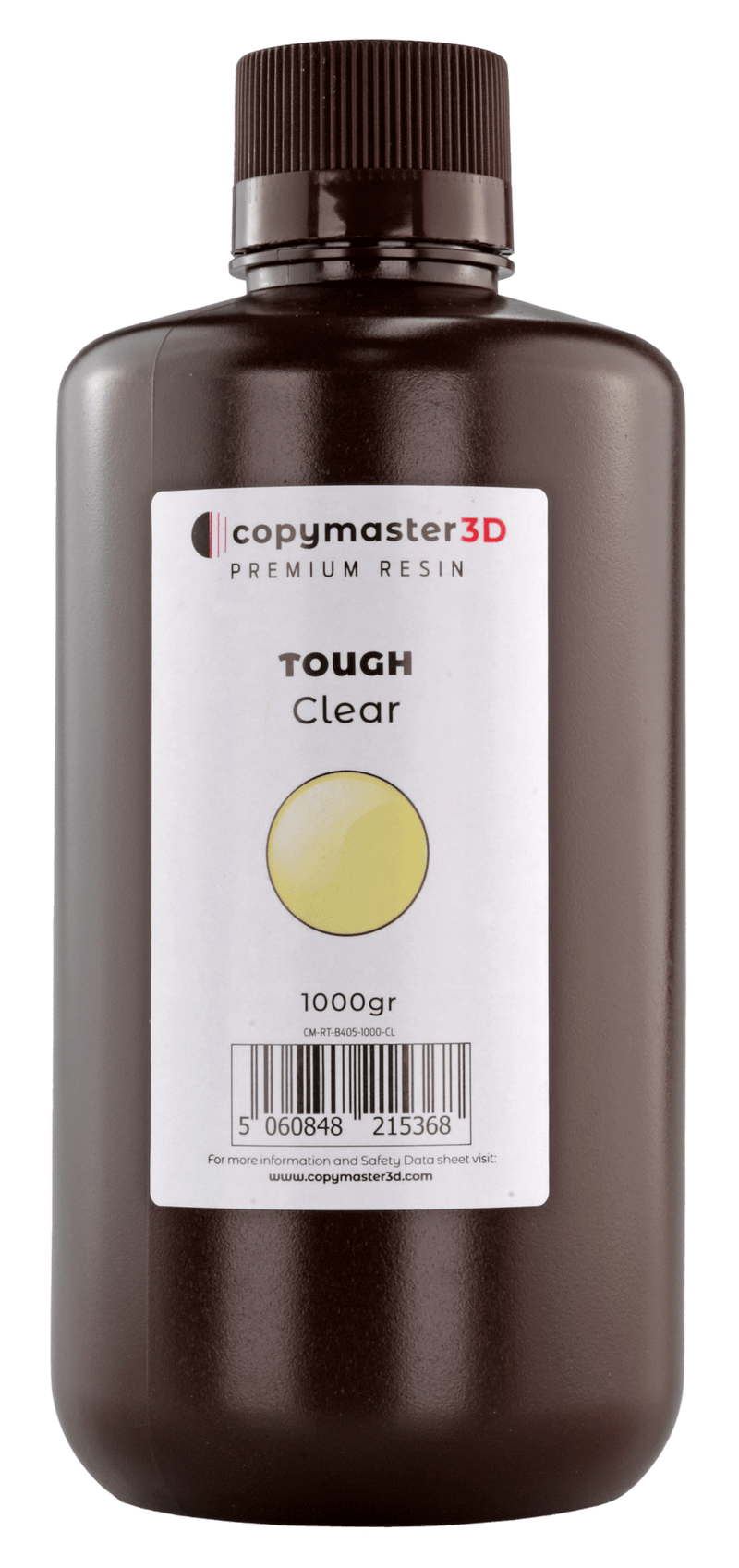 Copymaster3D Tough UV Resin - 1000 ml - Clear