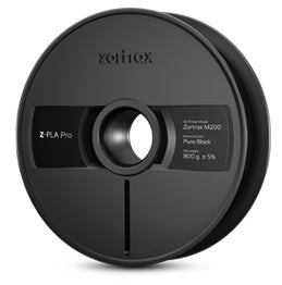 Zortrax Z-PLA Pro filament - 1,75mm - 800g - Pure Black