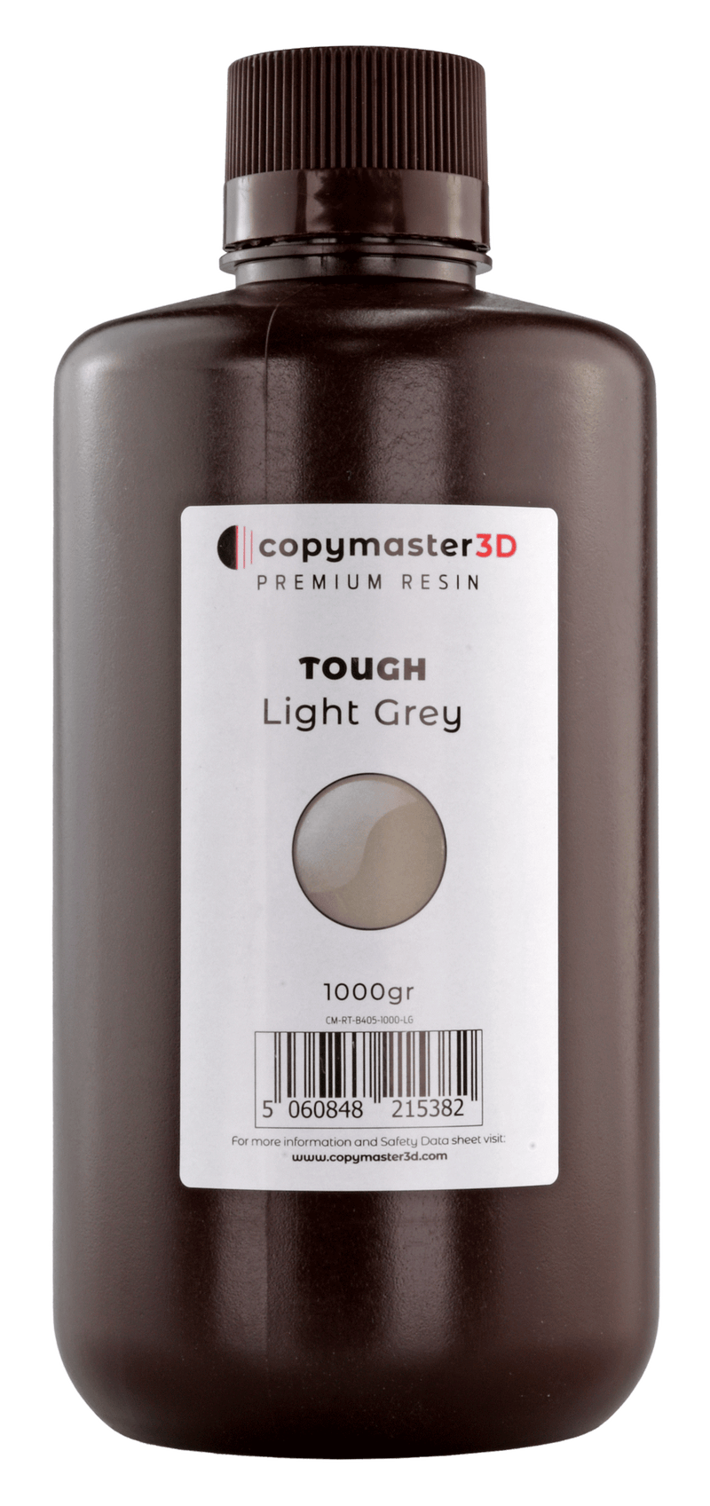 Copymaster3D Tough UV Resin - 1000 ml - Light Grey