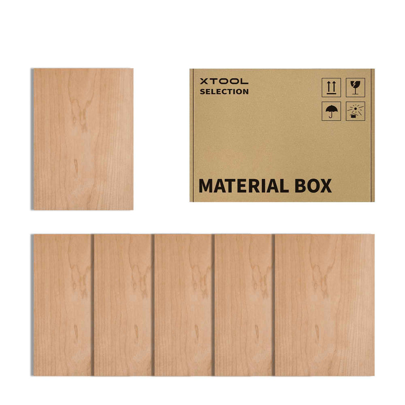 xTool 3 mm Cherry Plywood (6-Pack)