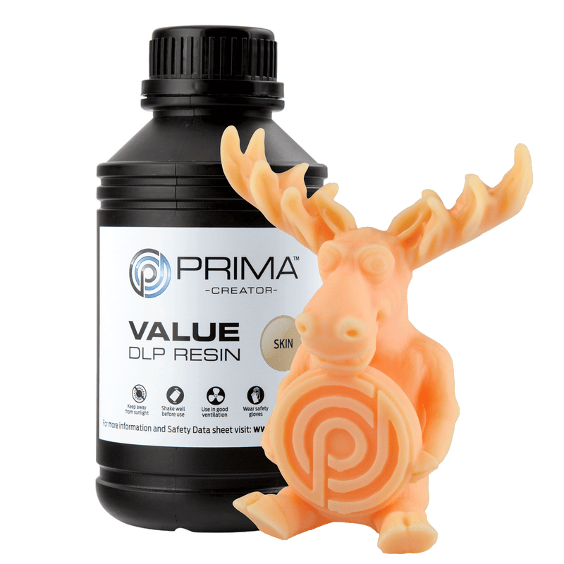 PrimaCreator Value UV / DLP Resin - 500 ml - Skin