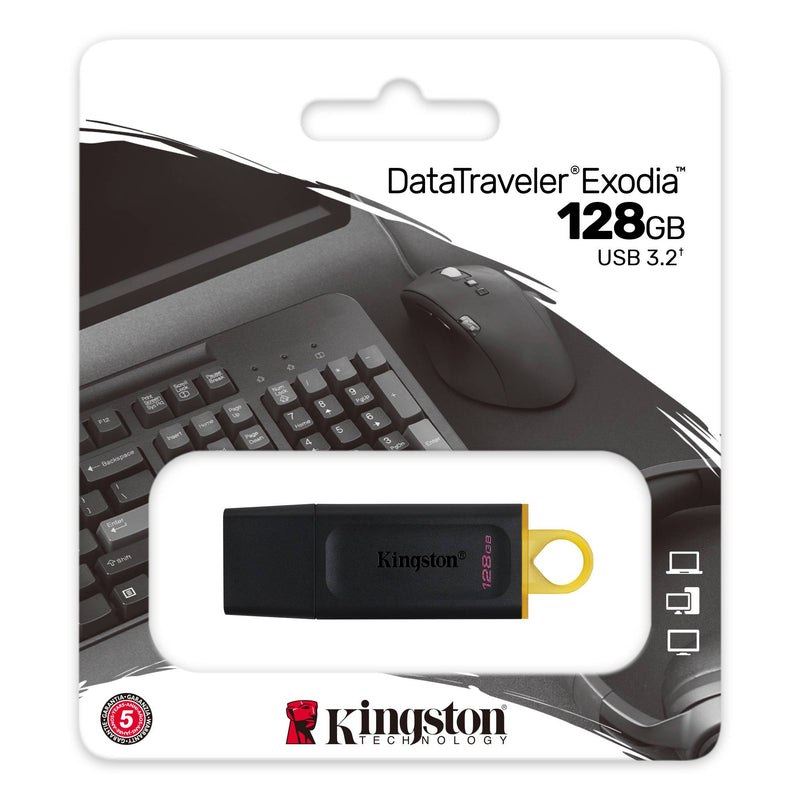 Kingston DataTraveler Exodia USB Flash Drive - 128 GB