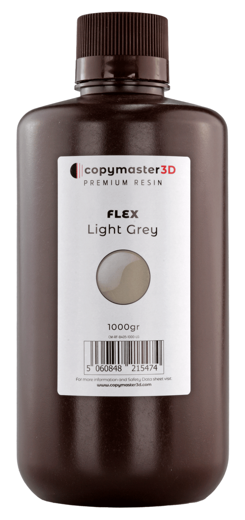 Copymaster3D Flex UV Resin - 1000 ml - Light Grey