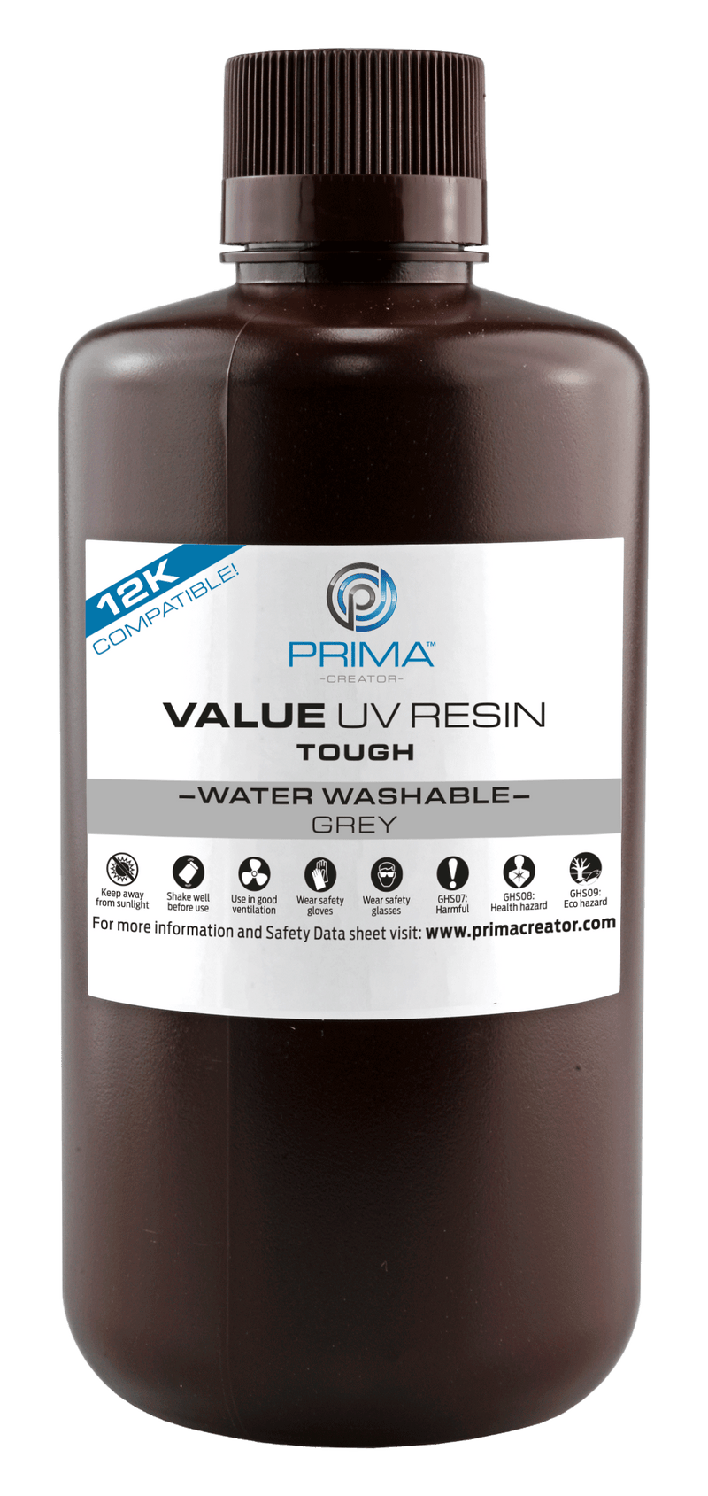 PrimaCreator Value Tough (ABS Like) Water Washable UV Resin - 1000 ml
