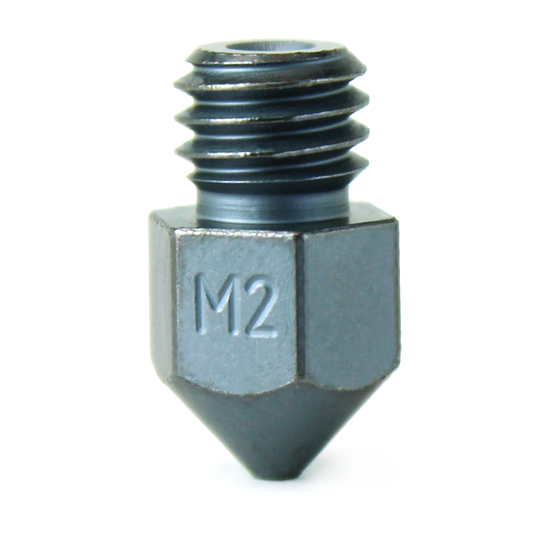 Micro Swiss M2 Hardened High Speed Steel Nozzle - MK8 - 0.40mm