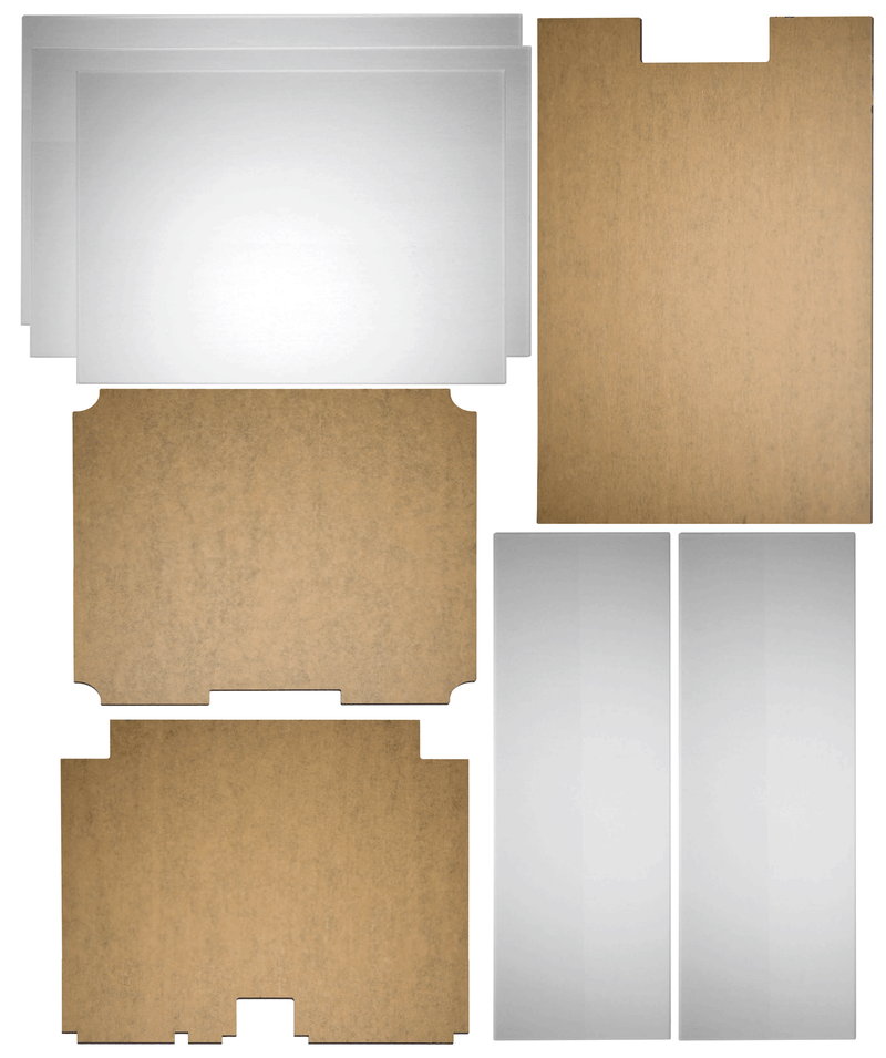 Acrylic Panel Kit for Voron Trident / 250mm