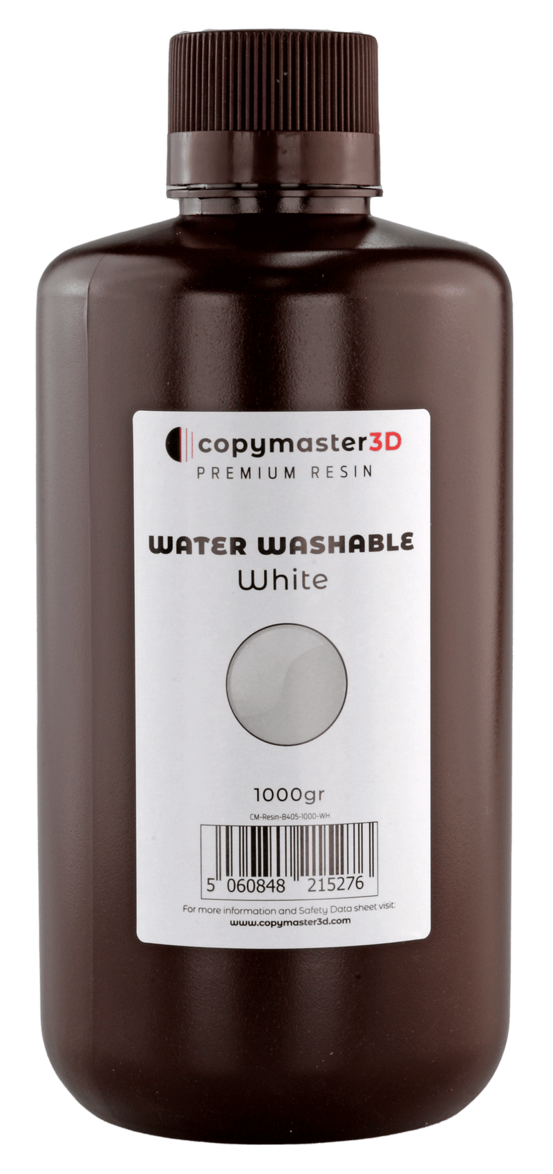 Copymaster3D Water Washable UV Resin - 1000 ml - White