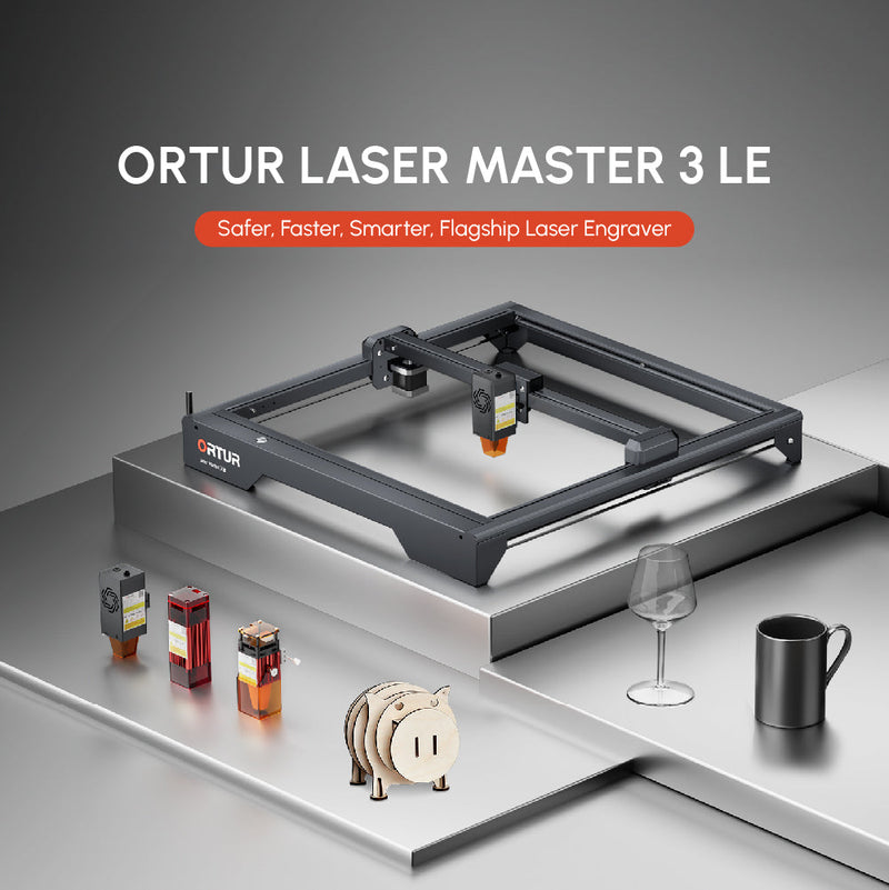 Ortur Laser Master 3 LE - Laser Engraving & Cutting Machine - 10W